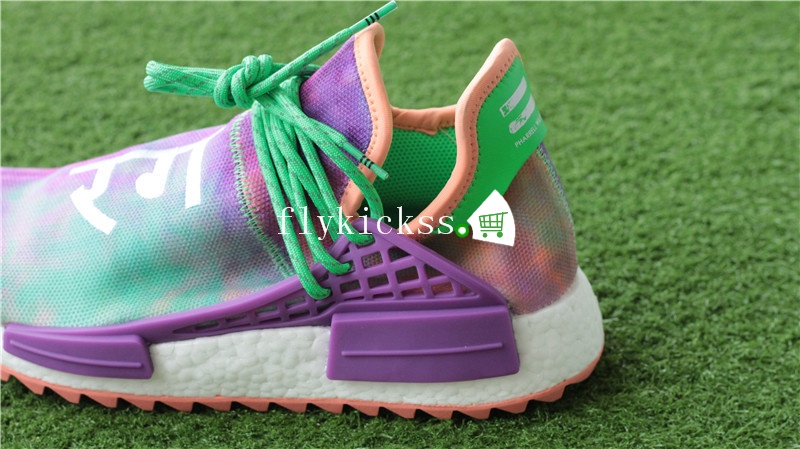 Pharrell x NMD Human Race Holi Festival Chalk Coral Fish Scale Boost